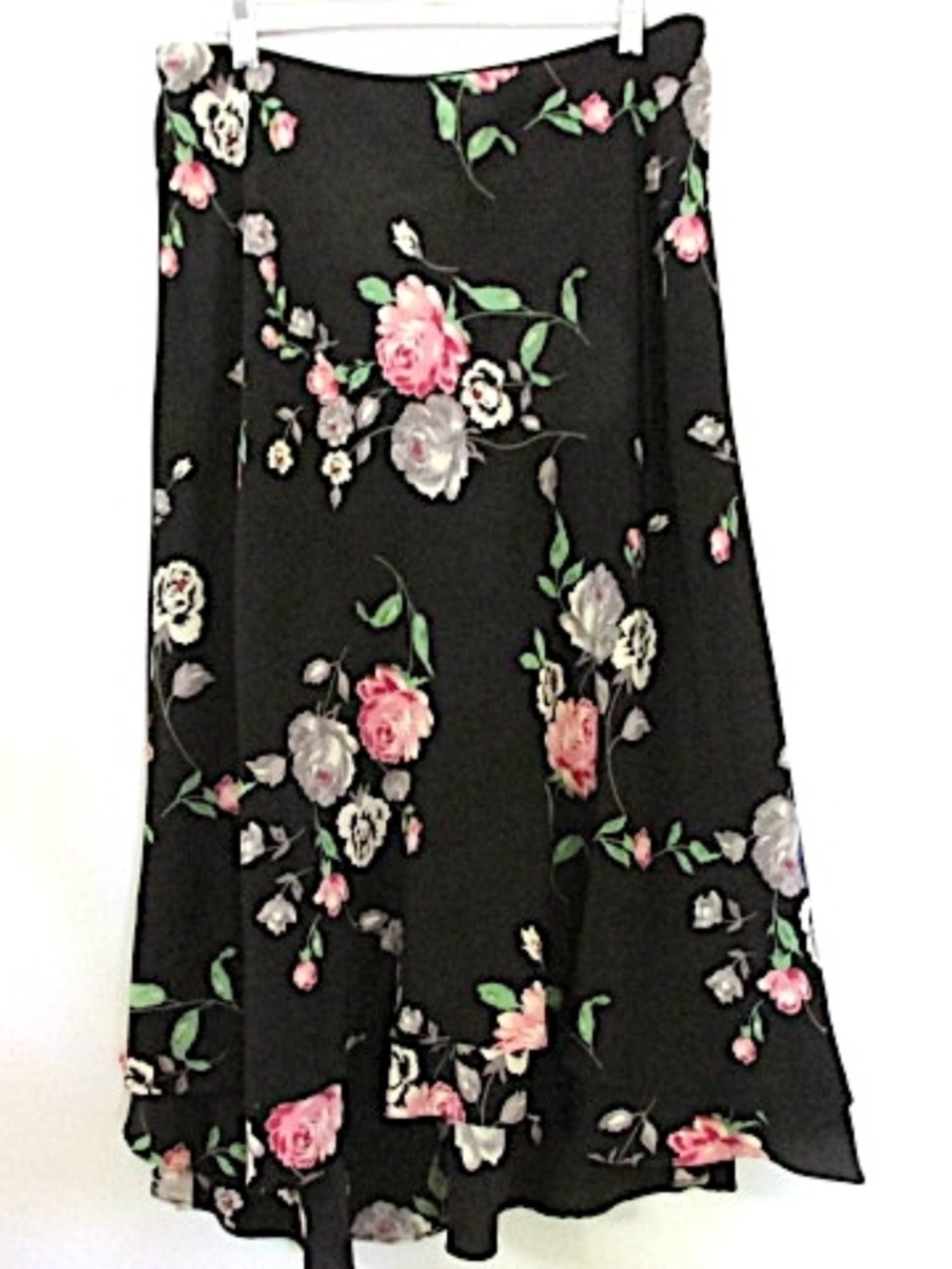 Ralph Lauren Floral Midi Skirt, Size 12